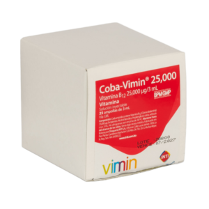Coba Vimin  25000/3 Ml X 25 Ampollas   Inti