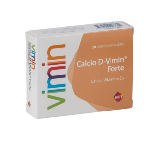 CALCIO D VIMIN FORTE x 24 tabletas Masticable