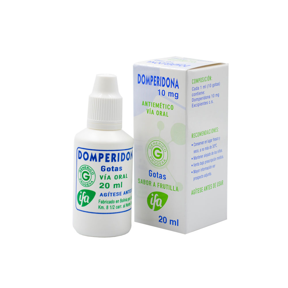 DOMPERIDONA GOTAS FCO x 20 ml.