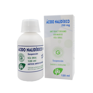 ACIDO NALIDIXICO 250 mg x 120 ml
