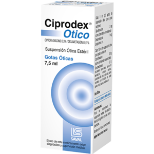 CIPRODEX OTICO x 7.5 ml