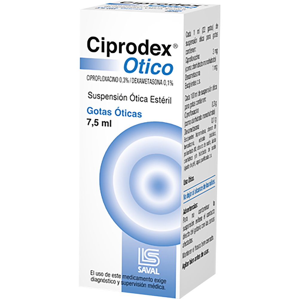 CIPRODEX OTICO x 7.5 ml