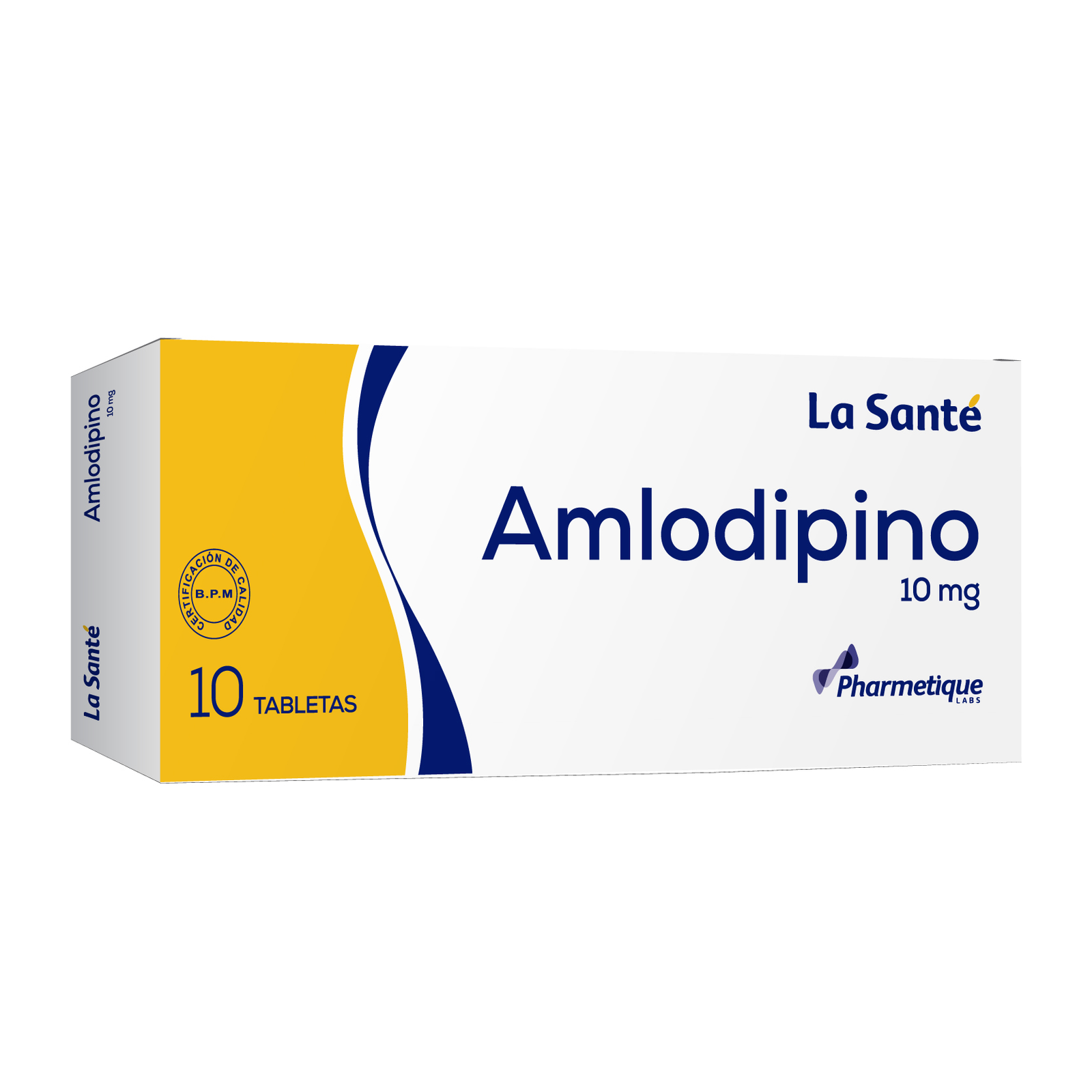 AMLODIPINO 10 mg x 10 tab.