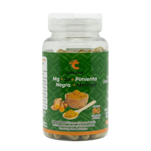 CURCUMA Mg + Zn + Moringa x 90 capsulas