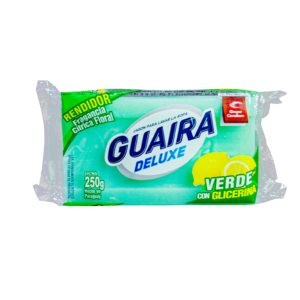 Guaira Jabon Verde Con Fragancia A Limon X 250G