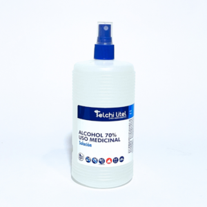 Alcohol 70% Con Atomizador X 500 Ml.
